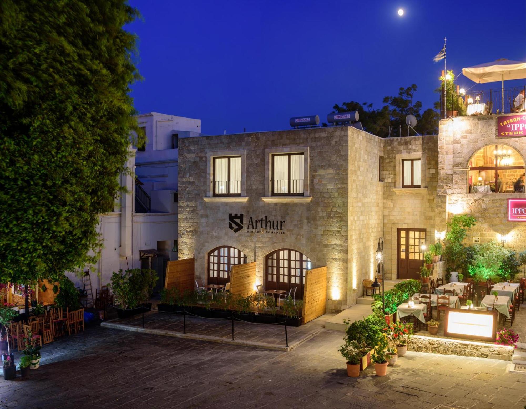 Arthur Suites In Old Town Rhodes City Exterior photo